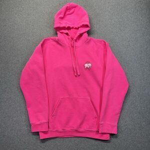 Ivory Ella Breast Cancer Awareness Hoodie Womens Small S Bright Pink Sweatshirt